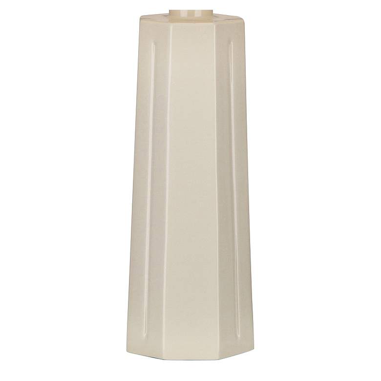 Image 2 Robert Abbey Isis Bone 26" High Table Lamp more views