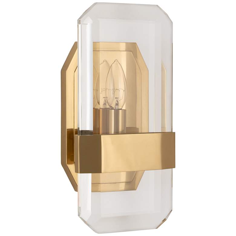 Image 1 Robert Abbey Jacqueline 12 1/2" High Wall Sconce