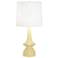 Robert Abbey Jasmine 31" High Butter Yellow Ceramic Table Lamp