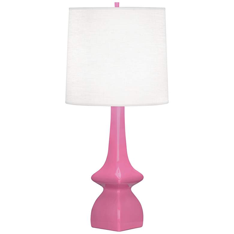 Image 1 Robert Abbey Jasmine 31" High Schiaparelli Pink Ceramic Table Lamp