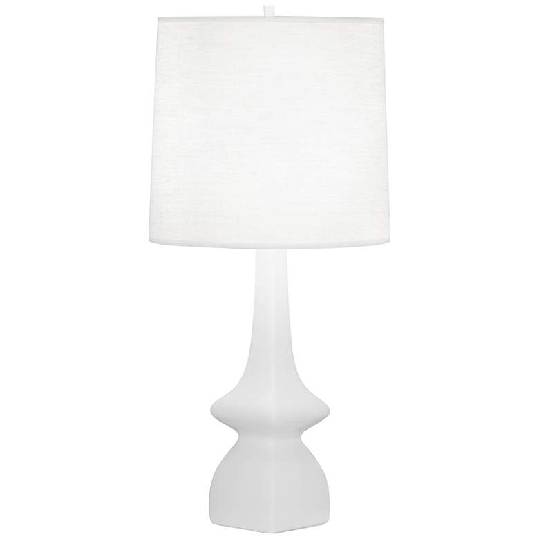 Image 1 Robert Abbey, Jasmine, Daisy GLAZED CERAMIC, Table Lamp