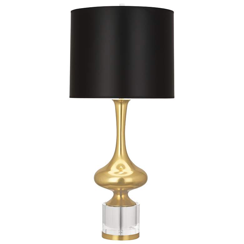 Image 1 Robert Abbey Jeannie 33 1/2" High Modern Brass Table Lamp