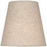 2_Robert Abbey June 23 1/2" Buff Linen Shade Ceramic Baby Blue Lamp more views