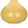 3_Robert Abbey June 23 1/2" Buff Shade Sunset Yellow Ceramic Table Lamp more views