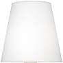 2_Robert Abbey June 23 1/2" High Bone Table Lamp with Oyster Linen Shade more views