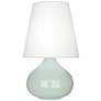 1_Robert Abbey June 23 1/2" High Celadon Green Ceramic Table Lamp