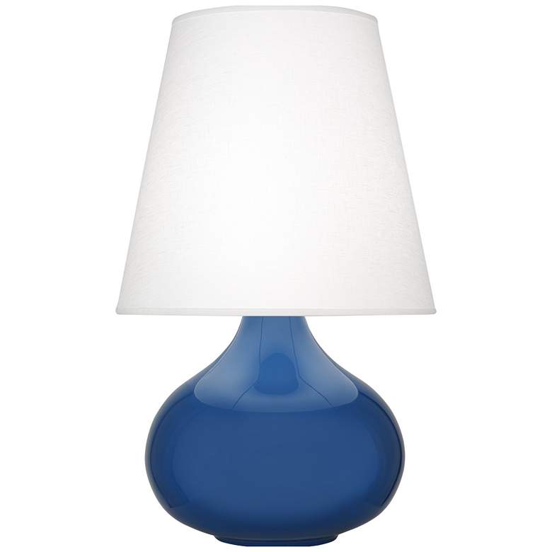 Image 1 Robert Abbey June 23 1/2" High Ceramic Cobalt Blue Table Lamp