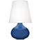 Robert Abbey June 23 1/2" High Ceramic Cobalt Blue Table Lamp