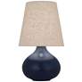 Robert Abbey June 23 1/2" High Matte Midnight Blue Ceramic Accent Lamp