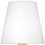 2_Robert Abbey June 23 1/2" Oyster Linen Citron Green Ceramic Table Lamp more views