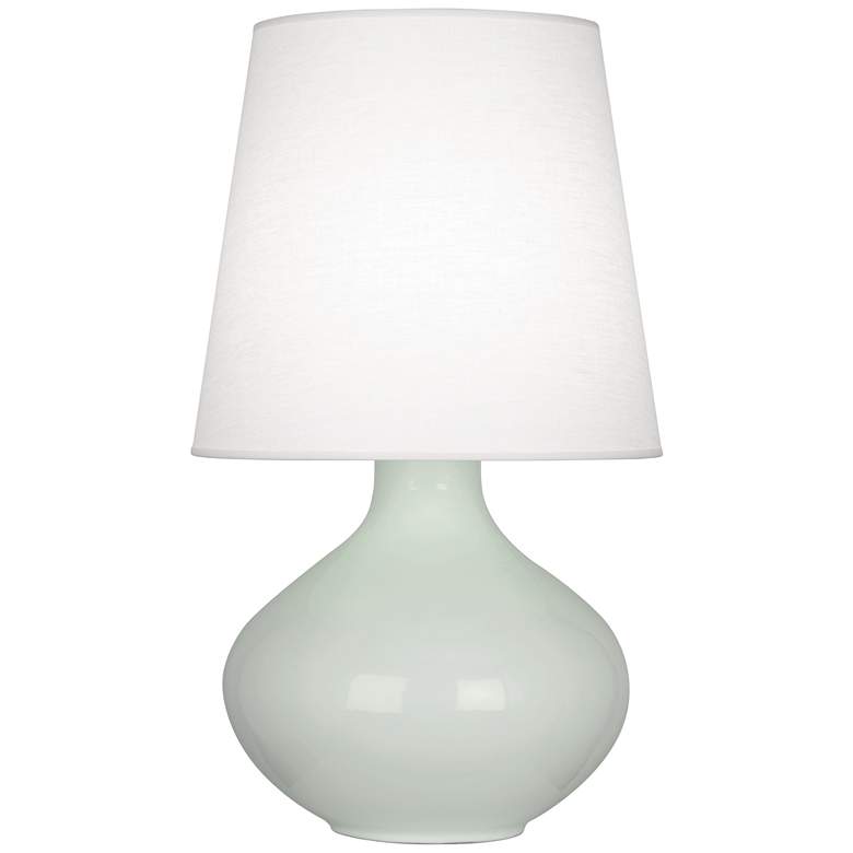 Image 1 Robert Abbey June 30 3/4" High Celadon Green Ceramic Table Lamp