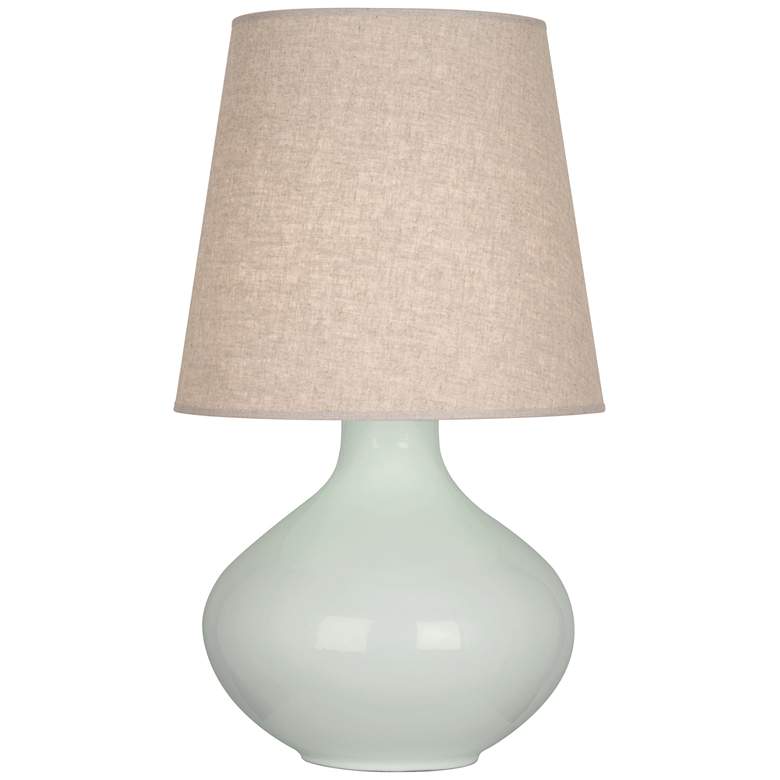Image 1 Robert Abbey June 30 3/4" High Celadon Green Ceramic Table Lamp
