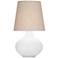 Robert Abbey June 30 3/4" High Modern Daisy White Ceramic Table Lamp
