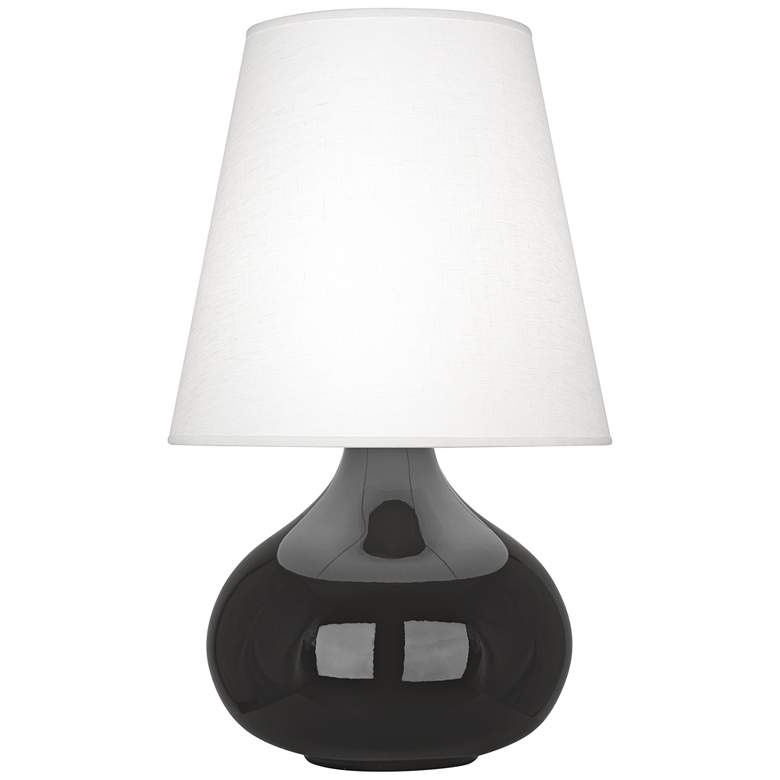 Image 1 Robert Abbey June Ash Table Lamp with Oyster Linen Shade