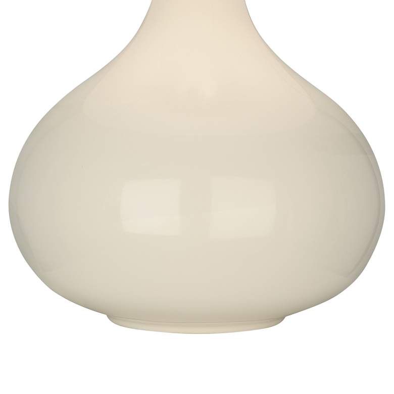 Image 3 Robert Abbey June Bone Table Lamp with Buff Linen Shade more views