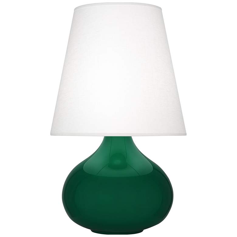 Image 1 Robert Abbey, June, Jungle Glazed Ceramic, Accent Lamp