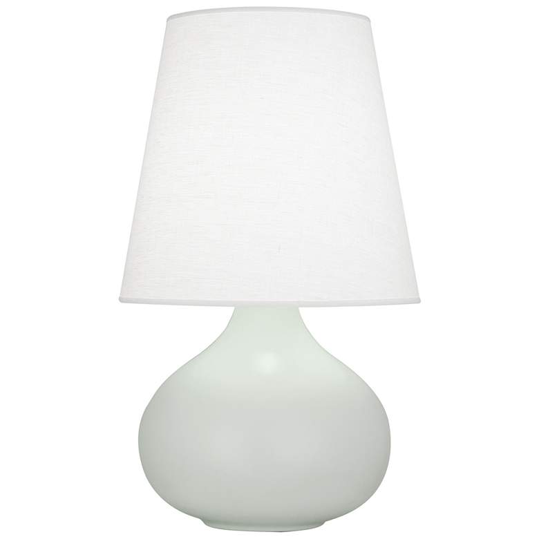 Image 1 Robert Abbey June Matte Celadon Modern Accent Lamp