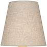 Robert Abbey June Sunset Table Lamp with Buff Linen Shade