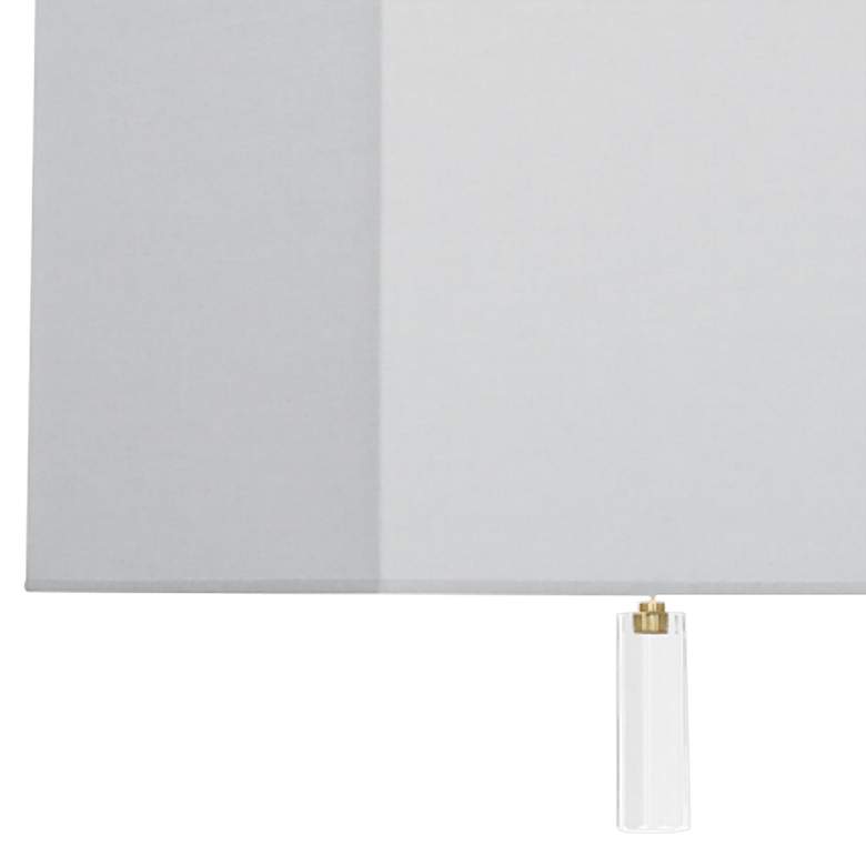 Image 2 Robert Abbey Kate 22"W Modern Brass and Pearl Gray Pendant Light more views
