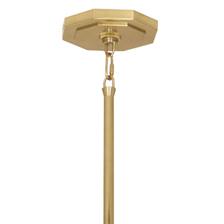 Image 3 Robert Abbey Kate 22"W Modern Brass and Pearl Gray Pendant Light more views