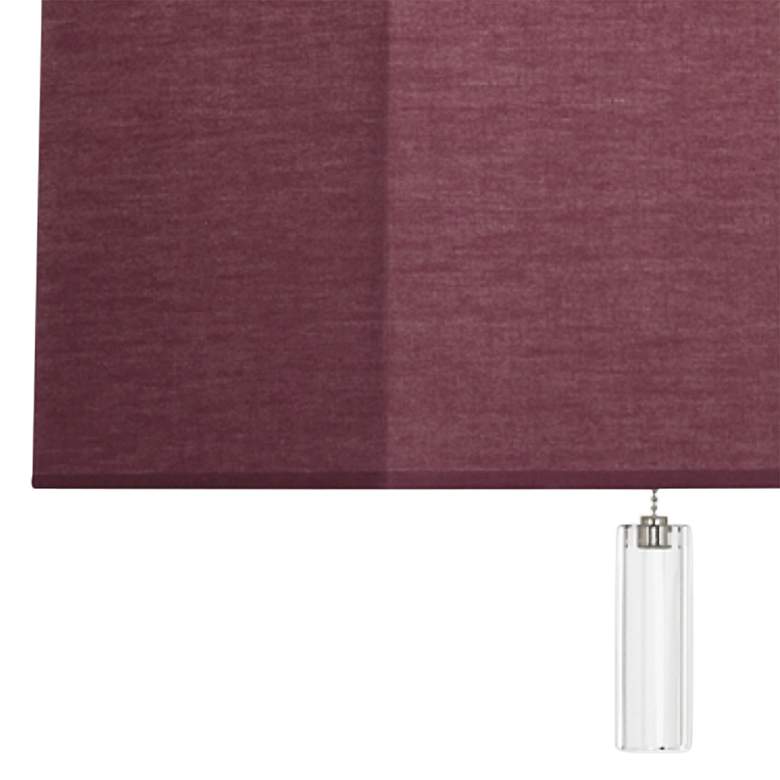 Image 2 Robert Abbey Kate 22"W Polished Nickel and Vintage Wine Pendant Light more views