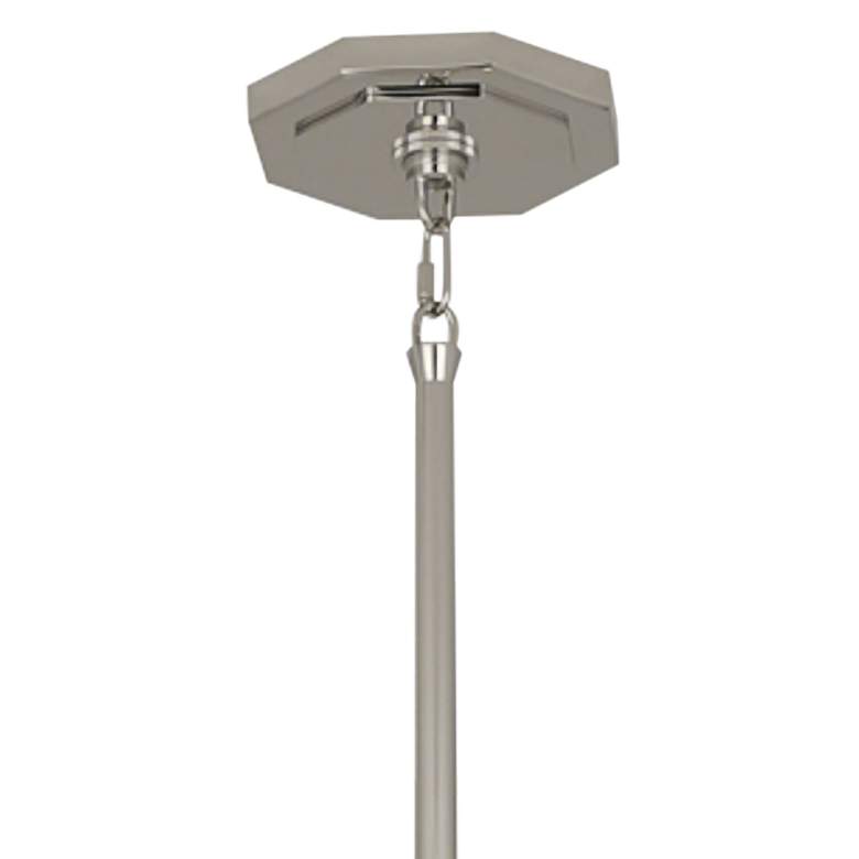 Image 3 Robert Abbey Kate 22"W Polished Nickel and Vintage Wine Pendant Light more views