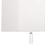 Thumbnail2 of Robert Abbey Kate 22"W Polished Nickel and White Pendant Light more views