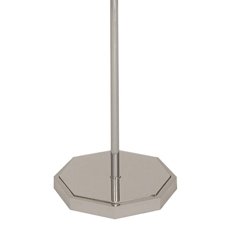 Image 3 Robert Abbey Kate 66 1/4" Pearl Gray Polished Nickel Floor Lamp more views