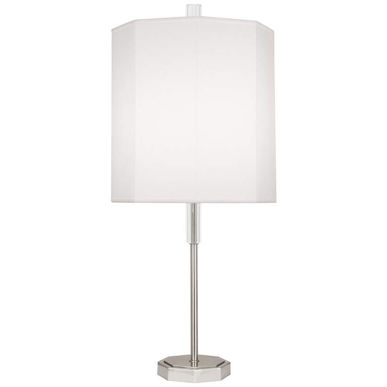 Image 2 Robert Abbey Kate Polished Nickel Buffet Table Lamp