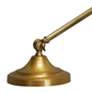 Robert Abbey Kinetic Adjustable Antique Brass Pharmacy Desk Lamp