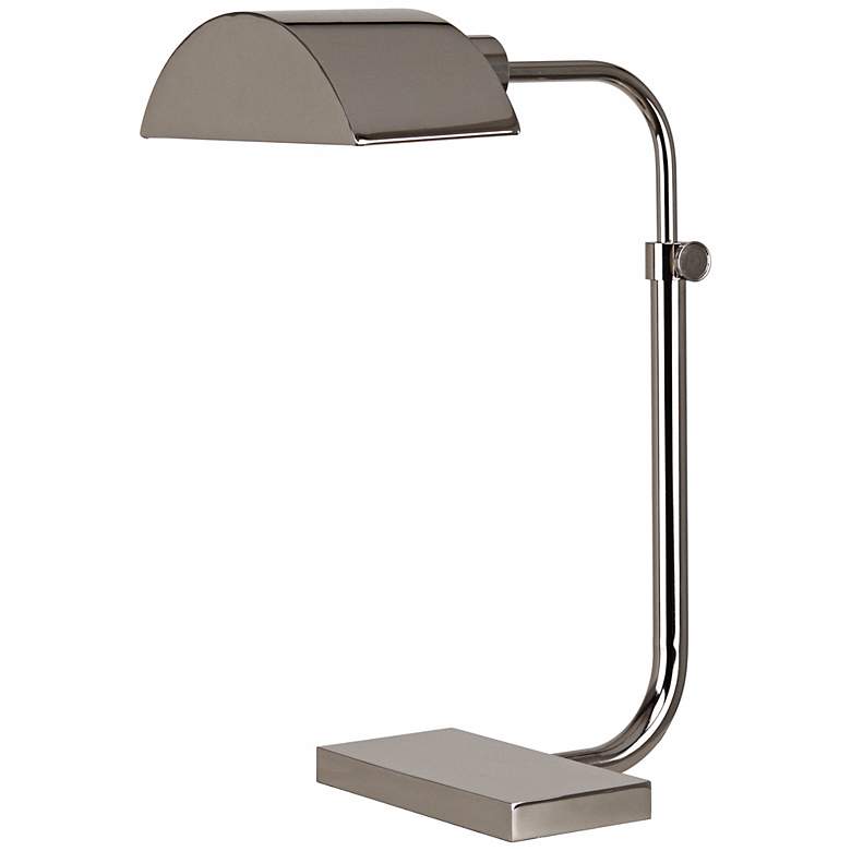 Robert Abbey Koleman 23 1/4&quot; Adjustable Polished Nickel Desk Lamp