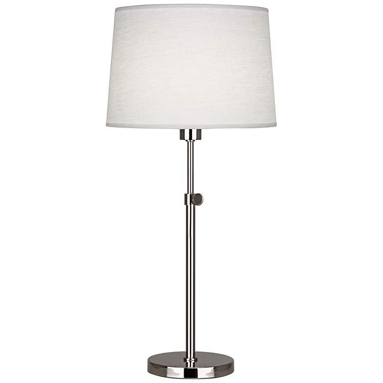 Robert Abbey Koleman Adjustable Nickel Club Table Lamp - #U2454 | Lamps ...