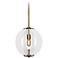 Robert Abbey Latitude 13 1/4" Wide Aged Brass Pendant Light