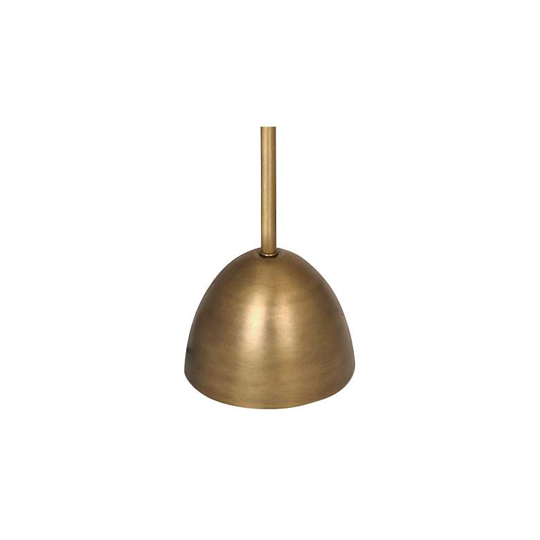 Image 3 Robert Abbey Ledger Adjustable Height Boom Arm Warm Brass Metal Floor Lamp more views
