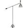 Robert Abbey Ledger Polished Nickel Adjustable Floor Lamp