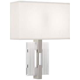 Image1 of Robert Abbey Lincoln 16 1/4"H Polished Nickel Wall Sconce