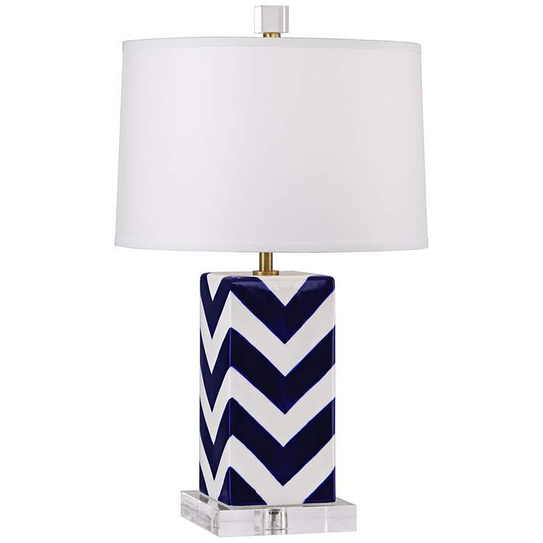 Image 1 Robert Abbey Mary McDonald Santorini Stripes Accent Lamp