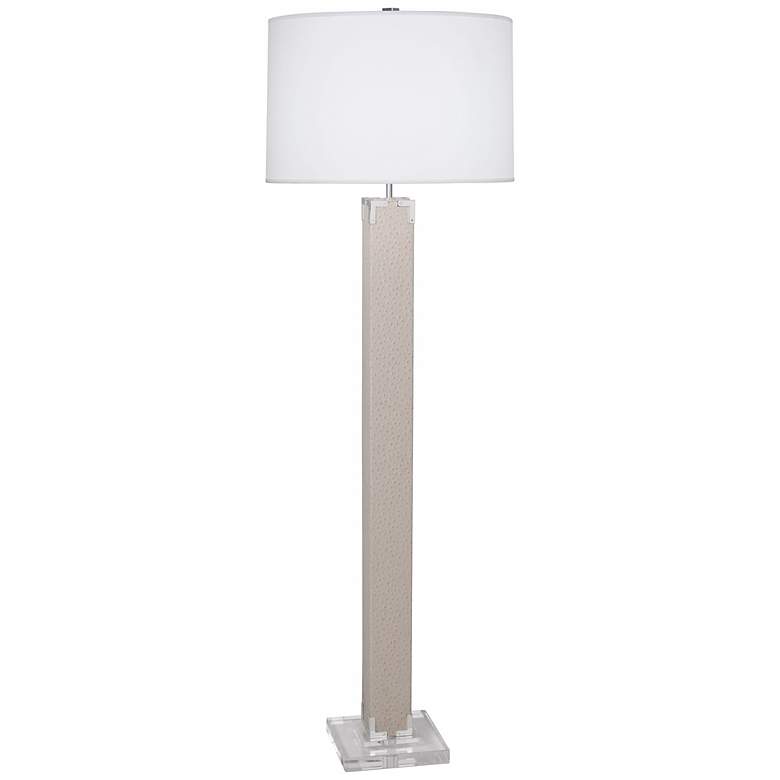 Image 1 Robert Abbey Mary McDonald Spence Ecru Floor Lamp