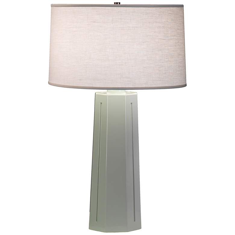 Image 1 Robert Abbey Mason Celadon 26" High Table Lamp