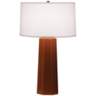 Robert Abbey Mason Cinnamon  26" High Table Lamp