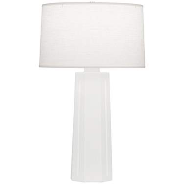 Robert Abbey Mason Lily Glazed Ceramic Table Lamp