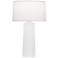 Robert Abbey Mason Matte Daisy Glazed Ceramic Table Lamp