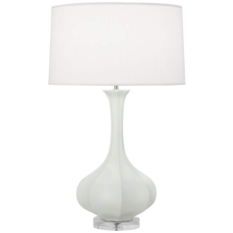 Image 1 Robert Abbey Matte Celadon Pike Modern Table Lamp