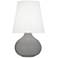 Robert Abbey Matte Smoky Taupe June Accent Lamp