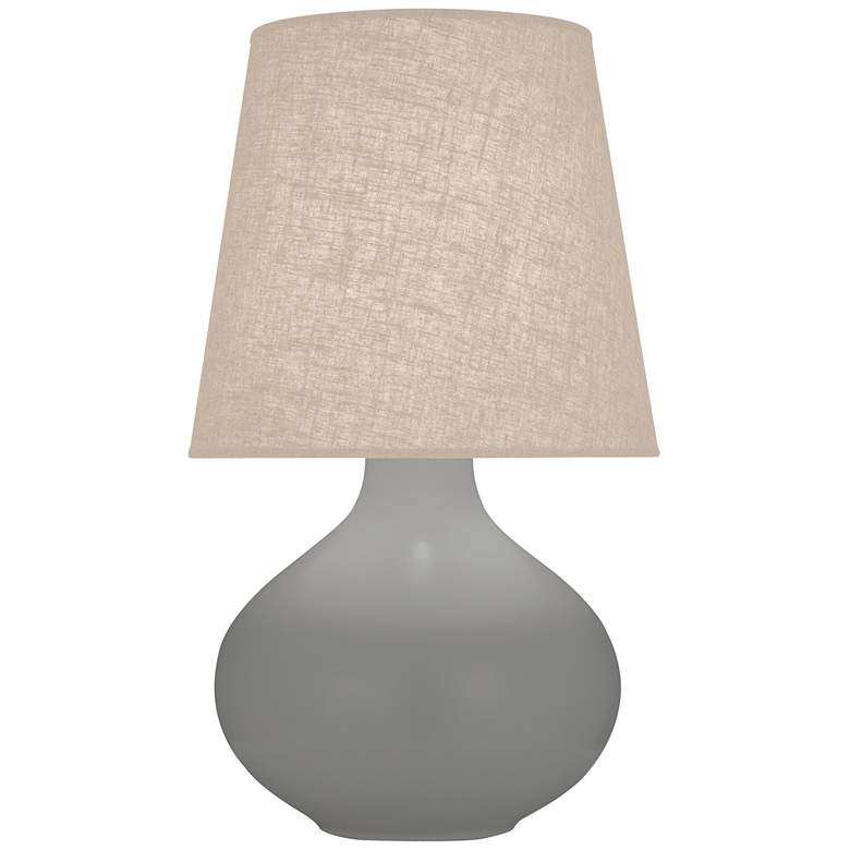 Image 1 Robert Abbey Matte Smoky Taupe June Table Lamp