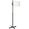 Robert Abbey Max Deep Patina Bronze Modern Floor Lamp