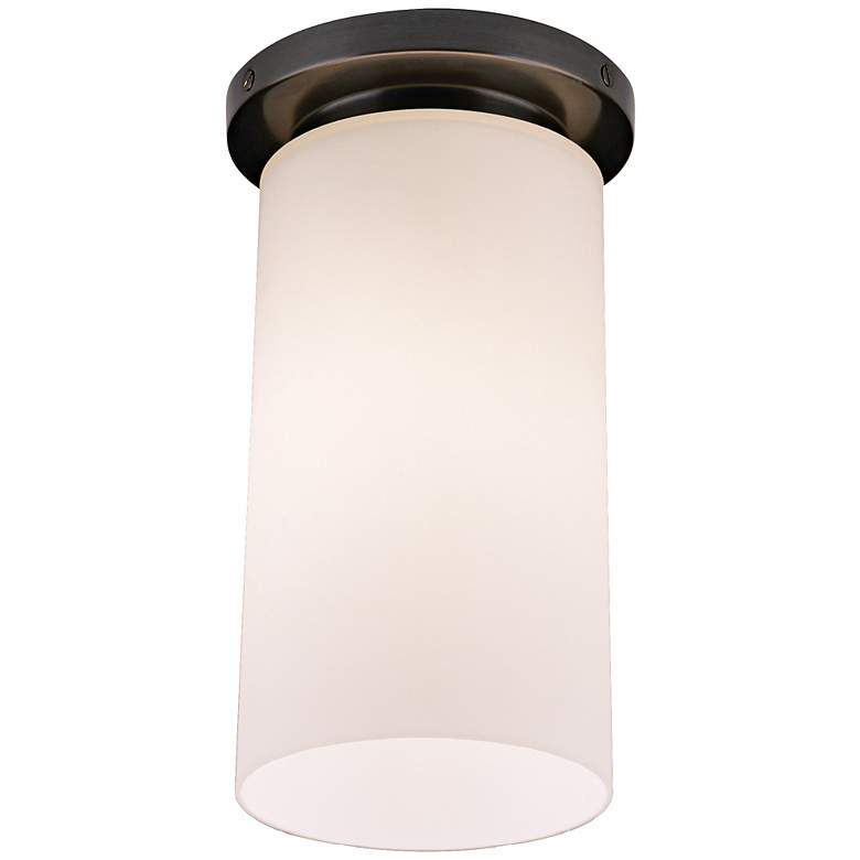Image 2 Robert Abbey Nina Bronze 6"W Flushmount Ceiling Light