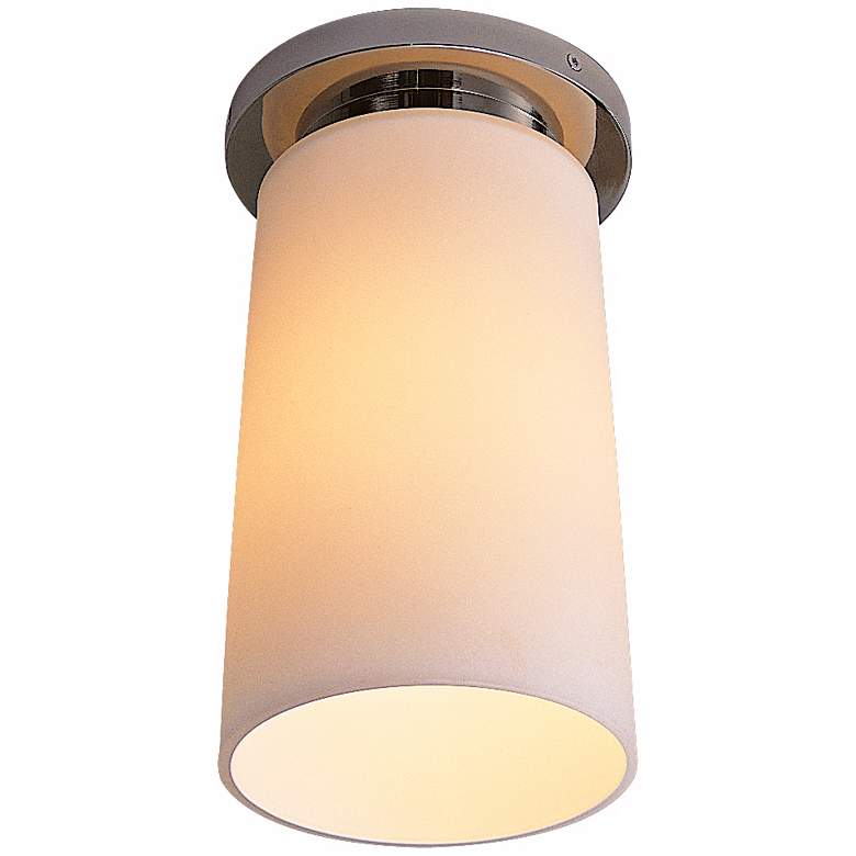 Image 1 Robert Abbey Nina Nickel 6"W Flushmount Ceiling Light