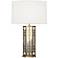 Robert Abbey Octavius Antique Brass Steel Table Lamp