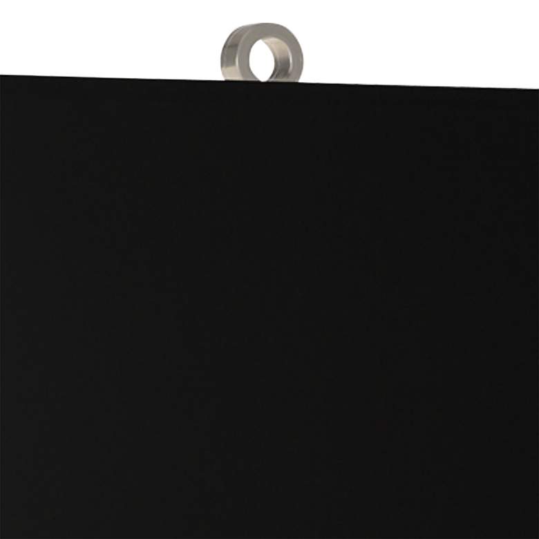 Image 3 Robert Abbey Oculus 28" Black and White Marble Table Lamp more views